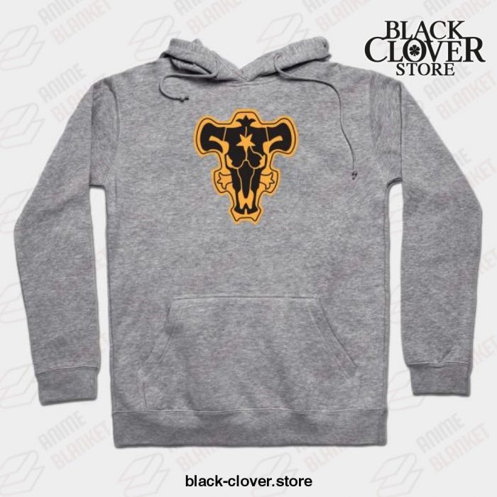 Black Clover - Bull Kuro No Bogyu Hoodie Gray / S