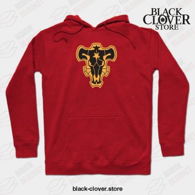 Black Clover - Bull Kuro No Bogyu Hoodie Red / S