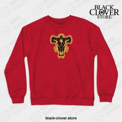 Black Clover - Bull Kuro No Bogyu Sweatshirt Red / S