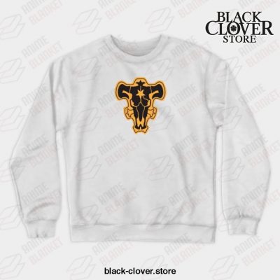 Black Clover - Bull Kuro No Bogyu Sweatshirt White / S