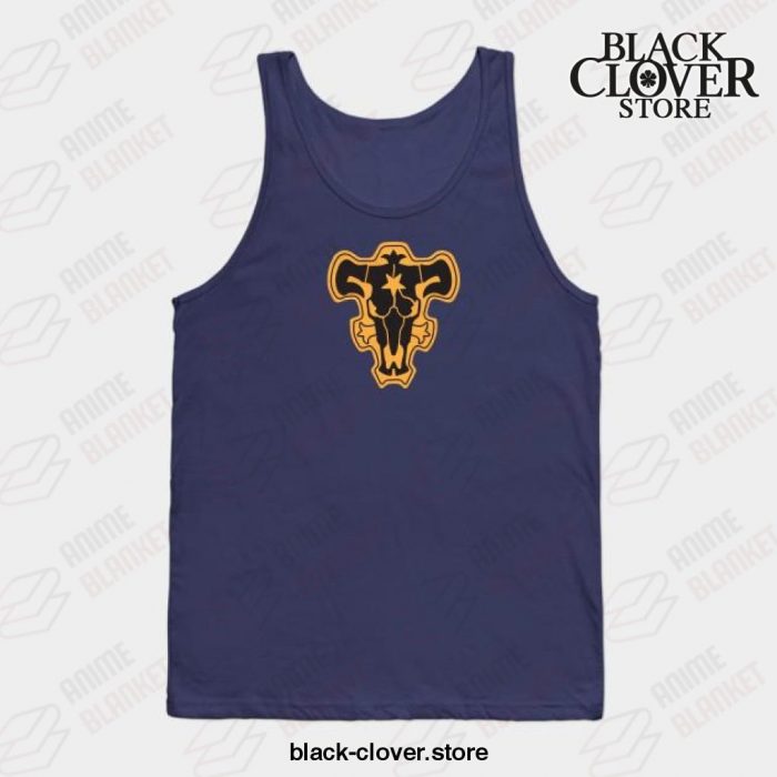 Black Clover - Bull Kuro No Bogyu Tank Top Navy Blue / S