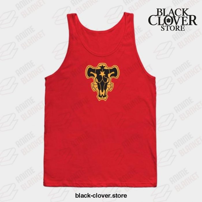 Black Clover - Bull Kuro No Bogyu Tank Top White / S