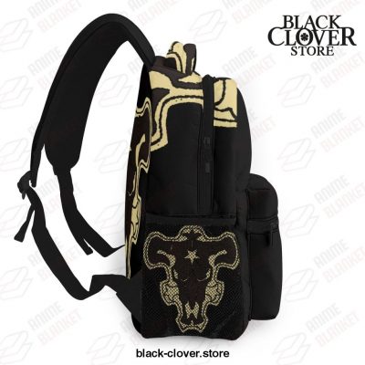 Black Clover Bulls Art Travel Backpacks