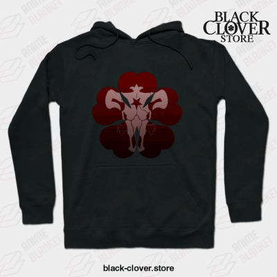 Black Clover Dark Theme Hoodie / S