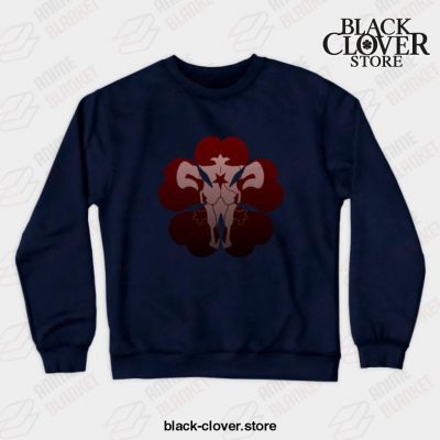 Black Clover Dark Theme Sweatshirt Navy Blue / S