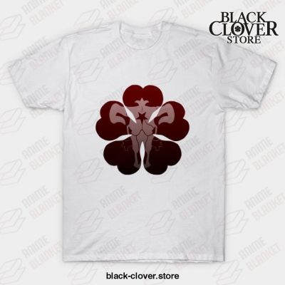 Black Clover Dark Theme T-Shirt White / S