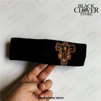 Black Clover Emperor Logo Asta Yuno Embroidery Hairband Cosplay
