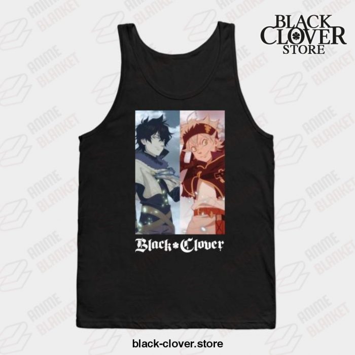 Black Clover Fantasy Anime - Yuno & Asta Tank Top / S