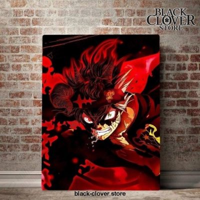 Black Clover Wall Art - Asta Red