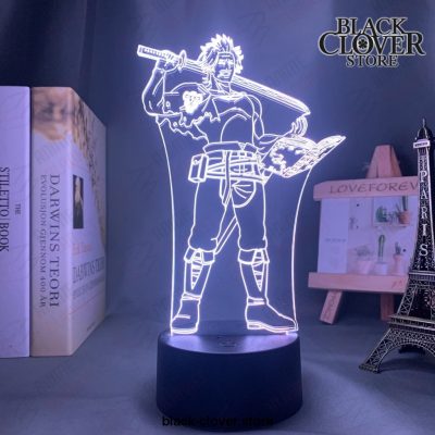 Black Clover Yami Sukehiro Led Night Light 3D Lamp