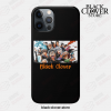 Black Manga Clover Characters Awesome Design Phone Case Iphone 7+/8+ / Style 1