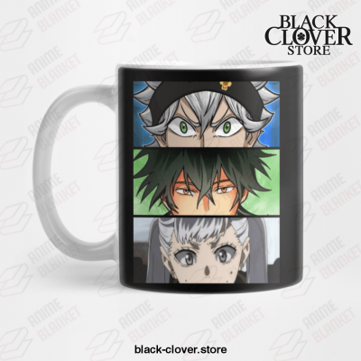 Black Manga Clover Main Characters Mug