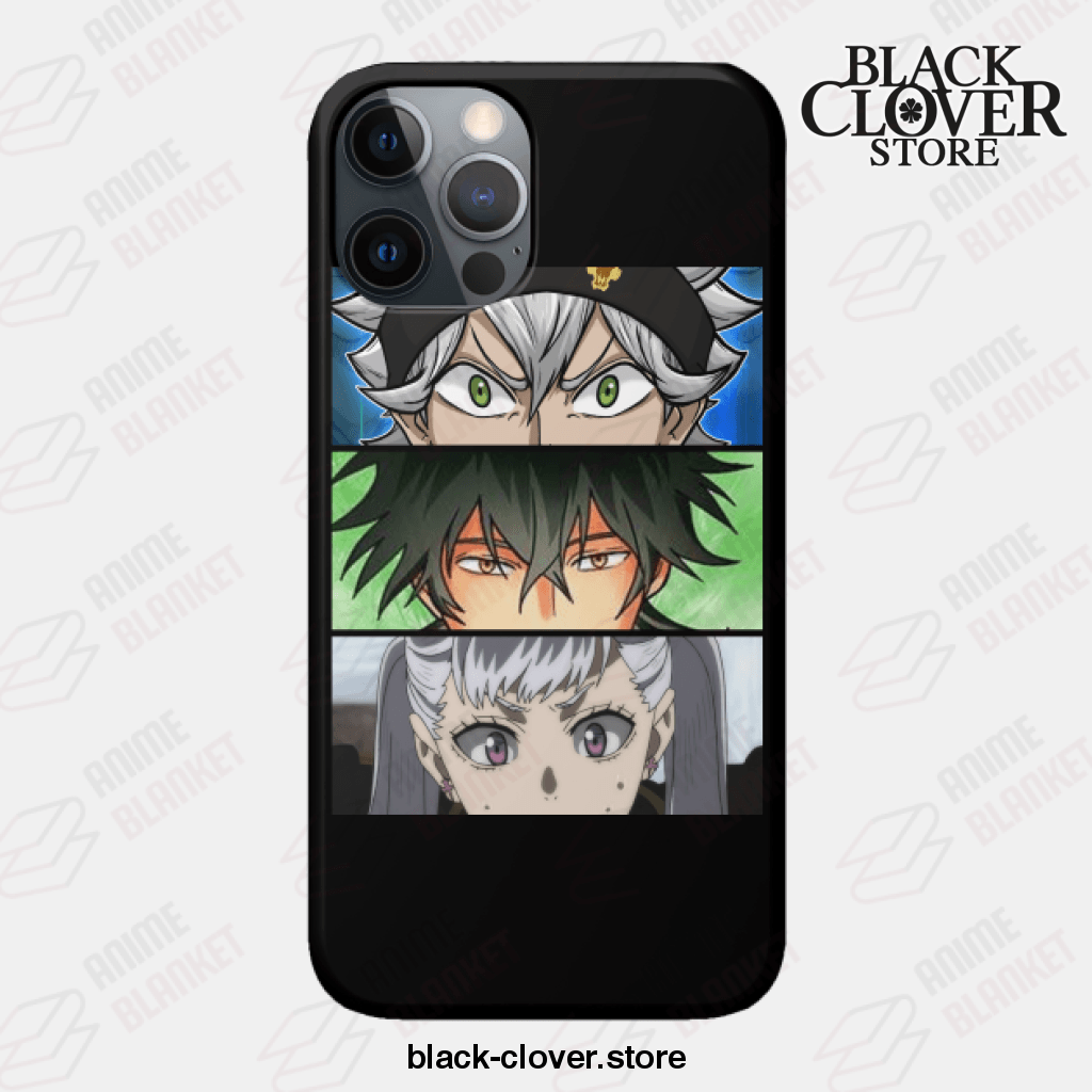 Black Manga Clover Main Characters Phone Case - Black Clover Store