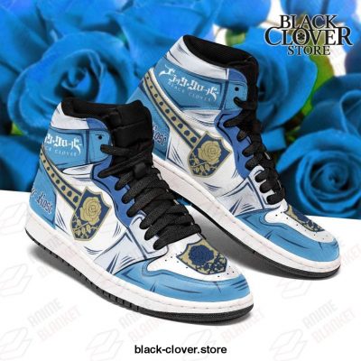 Blue Rose Magic Knight Sneakers Black Clover Jd Men / Us6.5