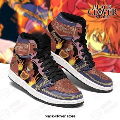 Crimson Lion Leopold Vermillion Sneakers Black Clover Jd Shoes Men / Us6.5