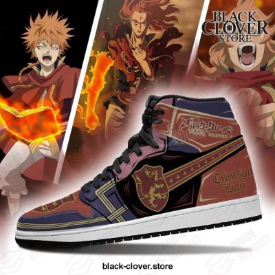 Crimson Lion Magic Knight Sneakers Black Clover Jd