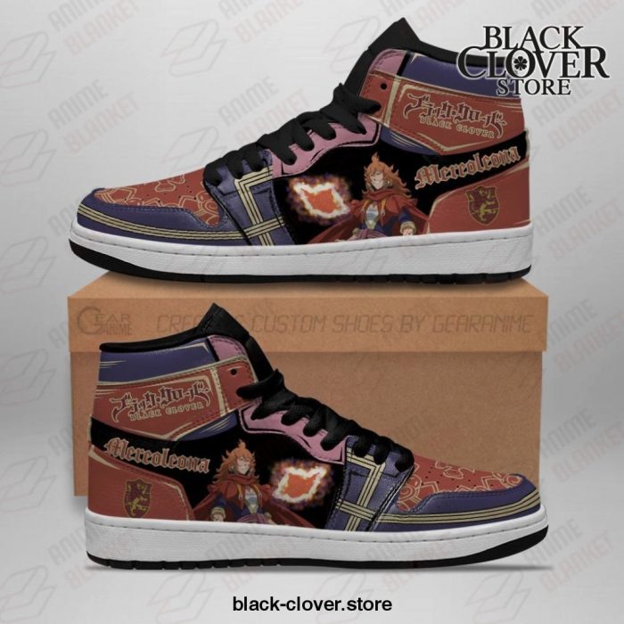 Crimson Lion Mereoleona Sneakers Black Clover Jd Shoes