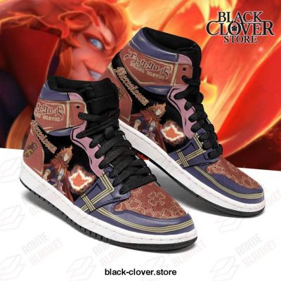 Crimson Lion Mereoleona Sneakers Black Clover Jd Shoes Men / Us6.5
