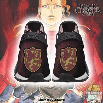 Crimson Lion Shoes Magic Knight Black Clover Anime Sneakers Men / Us6 Nmd