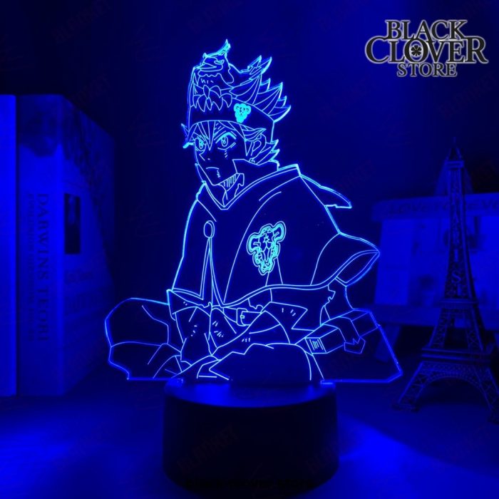 Cute Black Clover Asta Led Night Light 3D Lamp