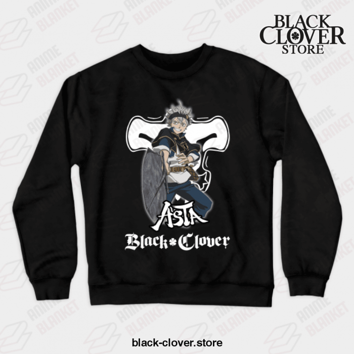 Demon Skull Black Clover Crewneck Sweatshirt / S