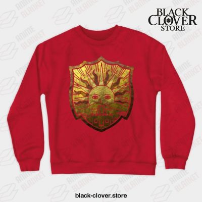 Golden Dawn Crewneck Sweatshirt Red / S