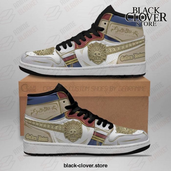 Golden Dawn Magic Knight Sneakers Black Clover Anime Jd