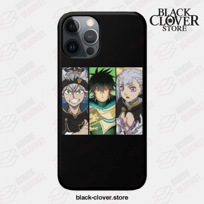 Graphic Love Anime Clover Black Asta Yuno Noelle Phone Case Iphone 7+/8+ / Style 1