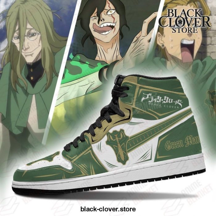 Green Mantis Magic Knight Sneakers Black Clover Jd