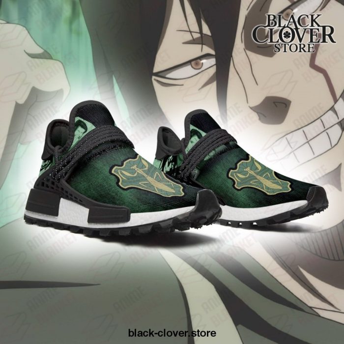 Green Mantis Shoes Magic Knight Black Clover Anime Sneakers Nmd