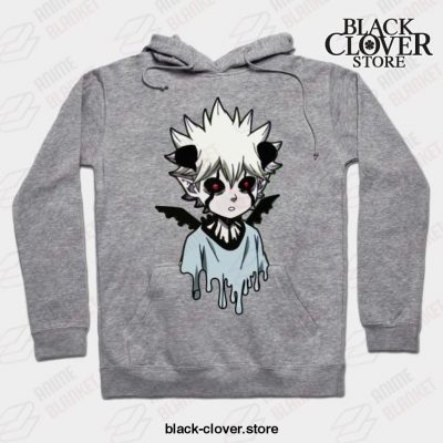 Liebe Asta Black Clover Hoodie Gray / S