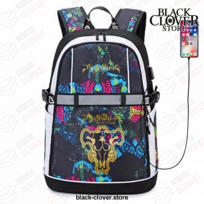 New Style Colorfull Black Clover Backpack