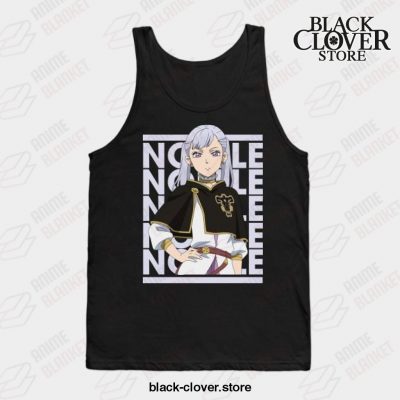 Noelle - Black Anime Clover Tank Top / S