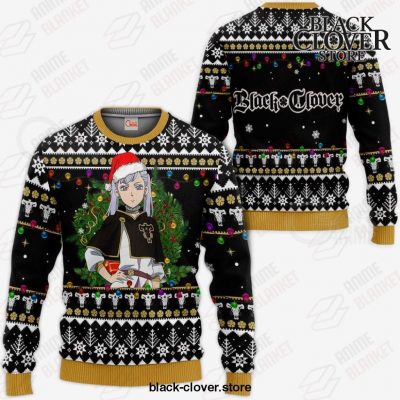 Noelle Silva Ugly Christmas Sweater Black Clover Anime Xmas Gift Va11 / S All Over Printed Shirts