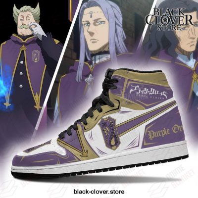 Purple Orca Magic Knight Sneakers Black Clover Jd