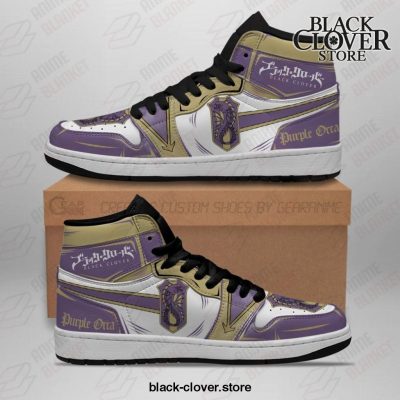 Purple Orca Magic Knight Sneakers Black Clover Jd