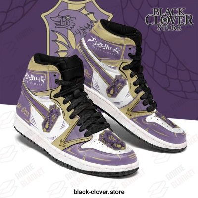 Purple Orca Magic Knight Sneakers Black Clover Jd Men / Us6.5