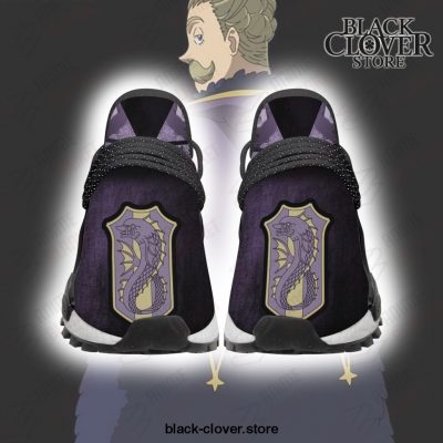 Purple Orca Shoes Magic Knight Black Clover Anime Sneakers Men / Us6 Nmd