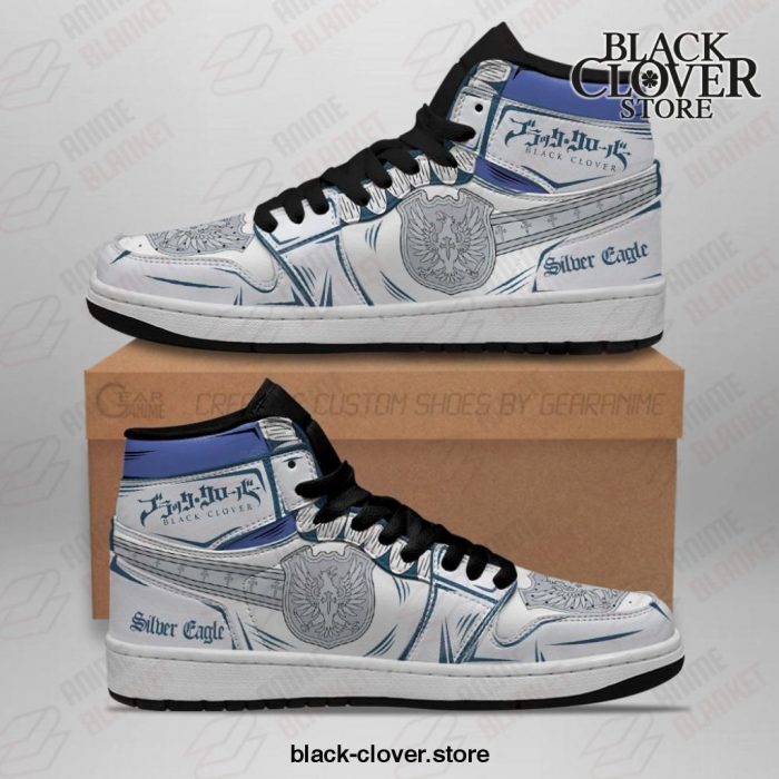 Silver Eagle Magic Knight Sneakers Black Clover Jd
