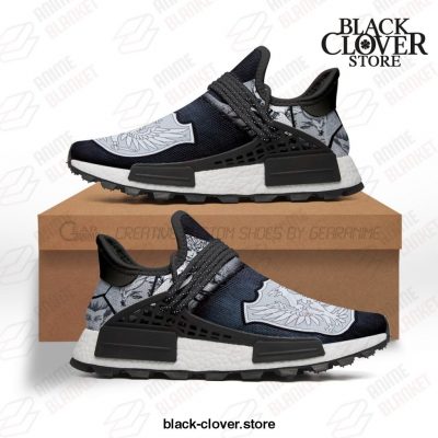 Silver Eagle Shoes Magic Knight Black Clover Anime Sneakers Nmd