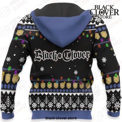 Yuno Ugly Christmas Sweater Black Clover Anime Xmas Gift Va11 All Over Printed Shirts
